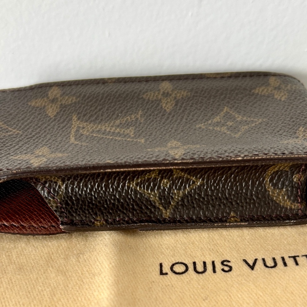 Louis Vuitton Monogram Brown cigarette case. - Picture 2 of 9